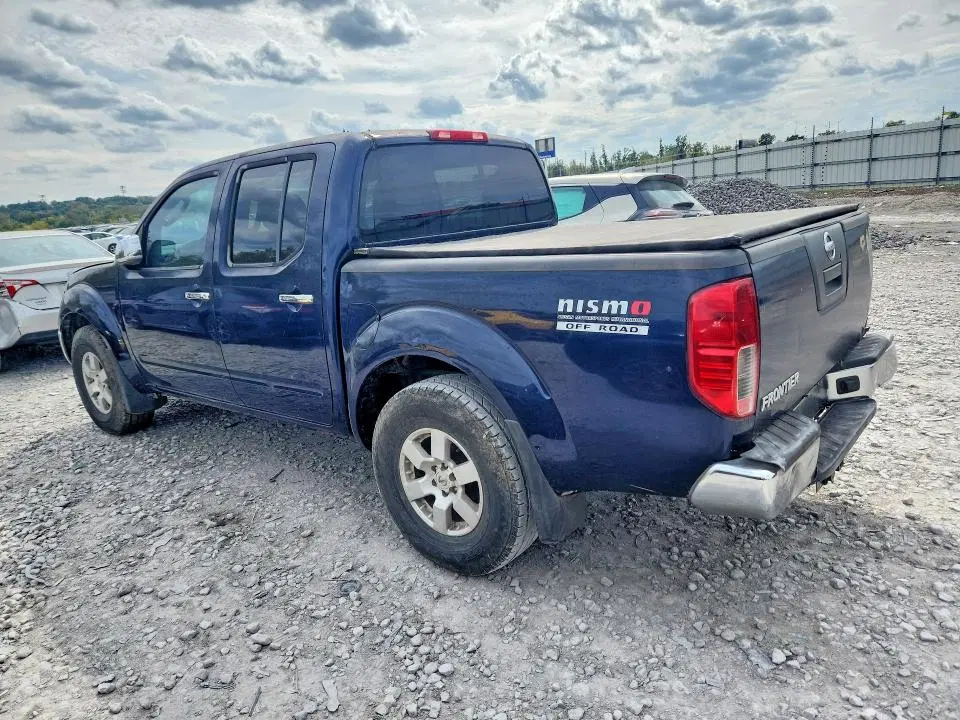 1N6AD07U76C404600 — 2006 Nissan Frontier, механические повреждения, фото до ремонта