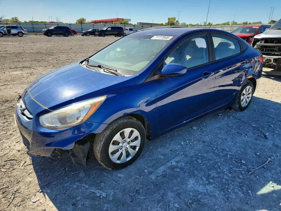 KMHCT4AE2GU106423 — 2016 Hyundai Accent, Повреждения со всех сторон, фото до ремонта