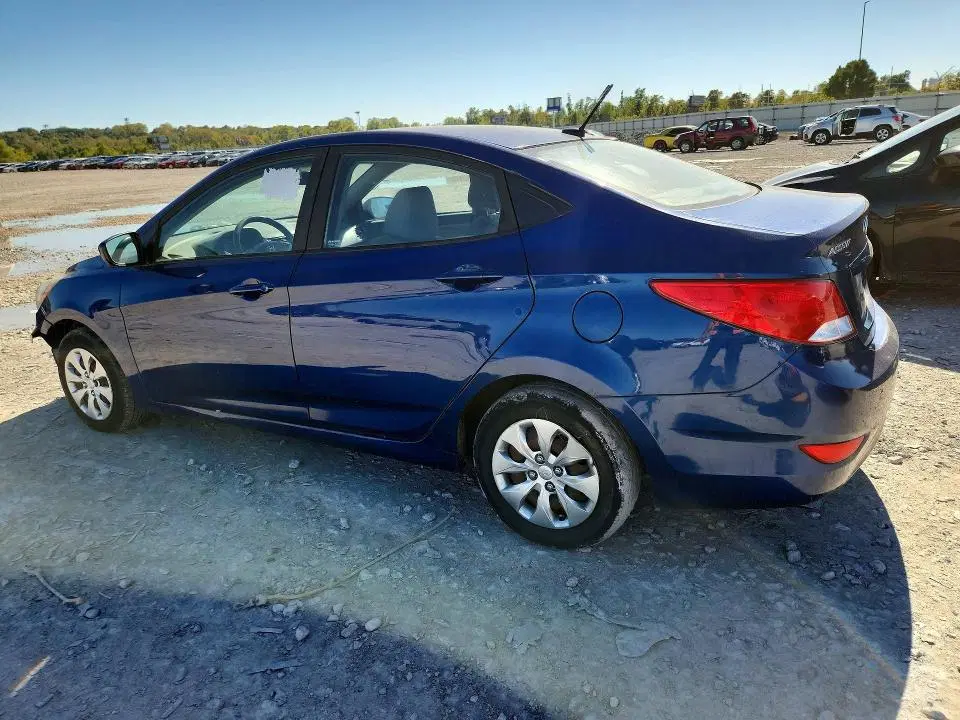 2016 HYUNDAI ACCENT VIN KMHCT4AE2GU106423 фото 2