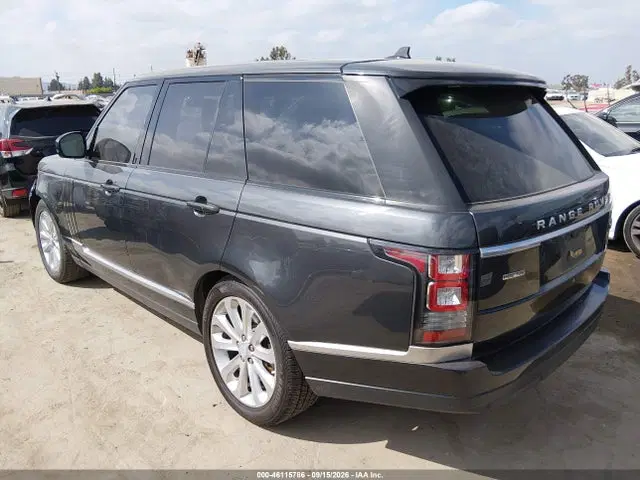 2016 Land Rover Range Rover 3.0l V6 Turbocharged Diesel Hse Td6 VIN SALGS2KF8GA258639 фото 3