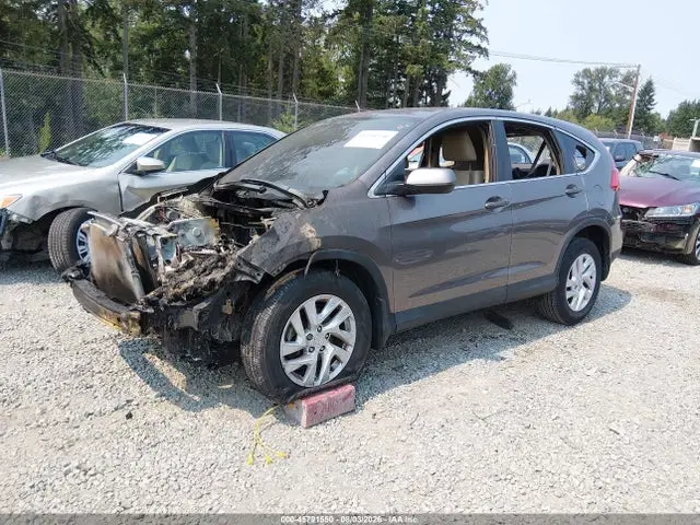 2015 Honda CR-V EX VIN 3CZRM3H55FG711737 фото 2