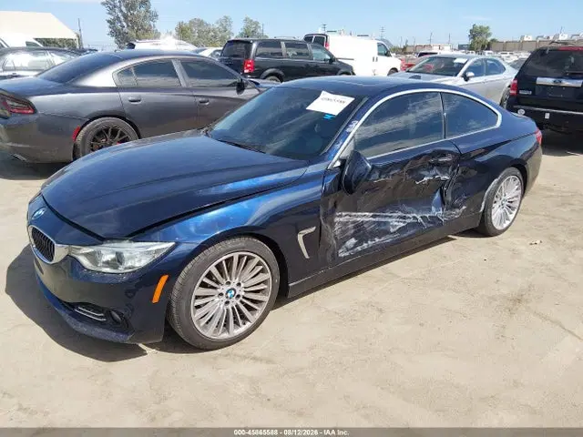 2015 BMW 428i VIN WBA3N7C5XFK222666 фото 2