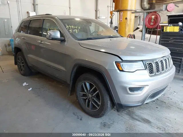 1C4RJFBG9HC809850 — 2017 Jeep Grand Cherokee Limited, град, фото до ремонта