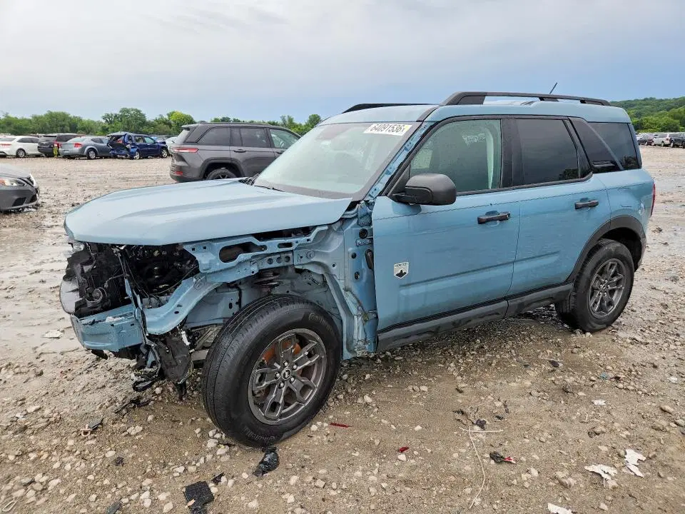 3FMCR9B68PRD35490 — 2023 Ford Bronco Sport, Передняя часть, фото до ремонта
