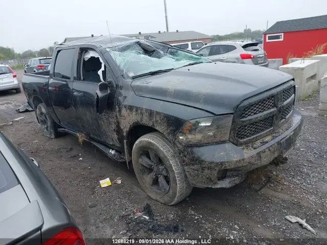 1C6RR7KT1KS536225 — 2019 RAM 1500 Classic ST, Передняя часть, фото до ремонта