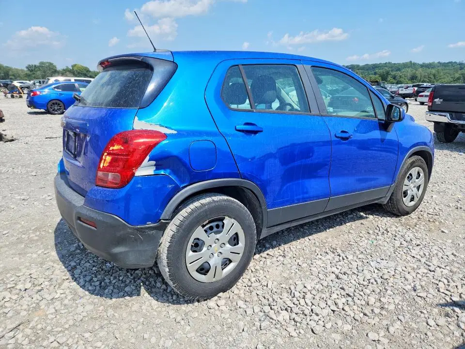 2015 CHEVROLET TRAX VIN KL7CJKSBXFB249498 фото 3