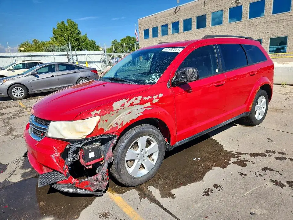 3C4PDCAB3GT154204 — 2016 Dodge Journey, пожар, фото до ремонта