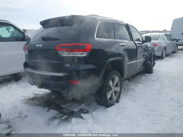 2014 Jeep Grand Cherokee Overland VIN 1C4RJFCG9EC418871 фото 4