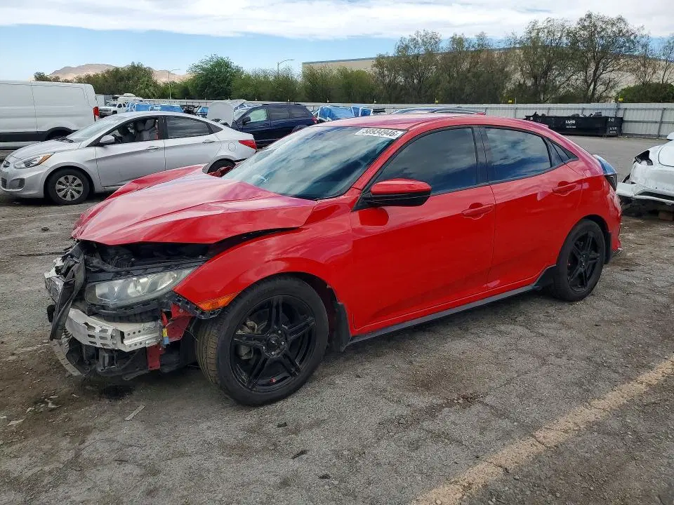 SHHFK7H40KU220939 — 2019 Honda Civic, Передняя часть (Front End), фото до ремонта