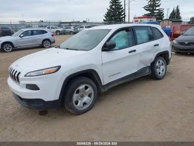 2017 Jeep Cherokee Sport VIN 1C4PJLAB9HD218701 фото 2