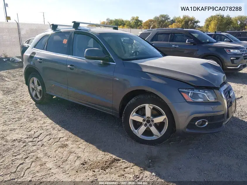 WA1DKAFP9CA078288 — 2012 Audi Q5, передняя часть, фото до ремонта