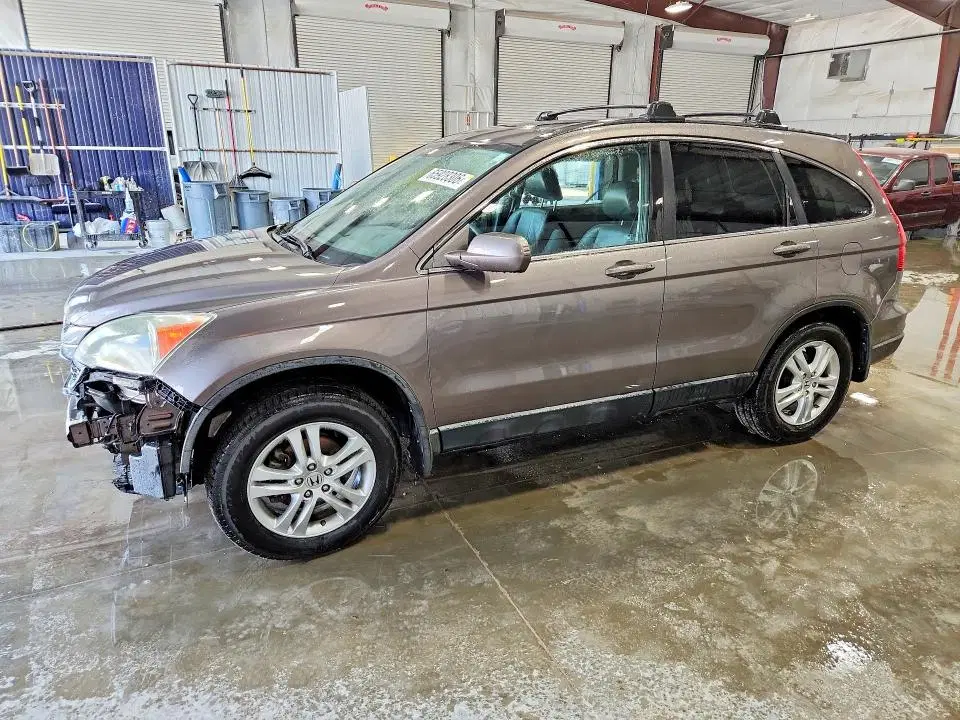 5J6RE4H75AL078429 — 2010 Honda CR-V, Передняя часть, фото до ремонта
