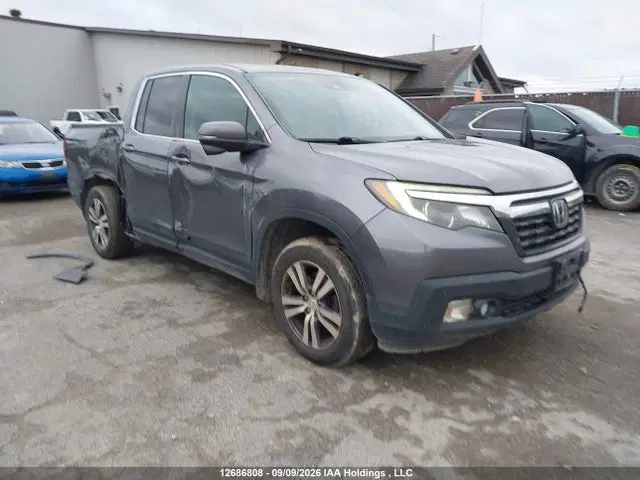 5FPYK3F55HB502752 — 2017 Honda Ridgeline EX-L, Правый бок (Right Side), фото до ремонта