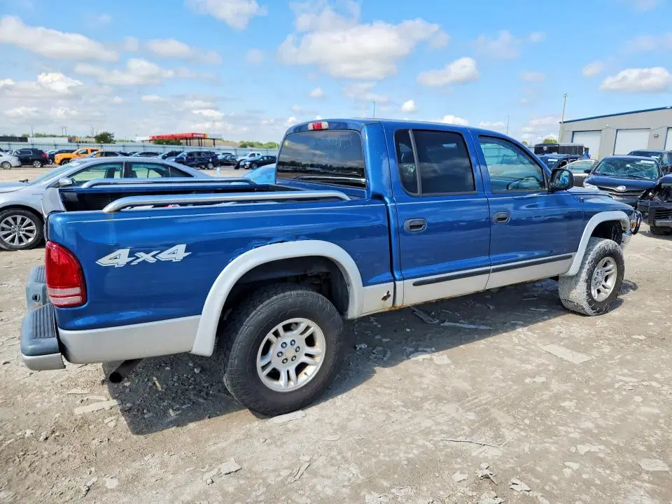 2004 DODGE DAKOTA VIN 1D7HG48N74S518970 фото 3