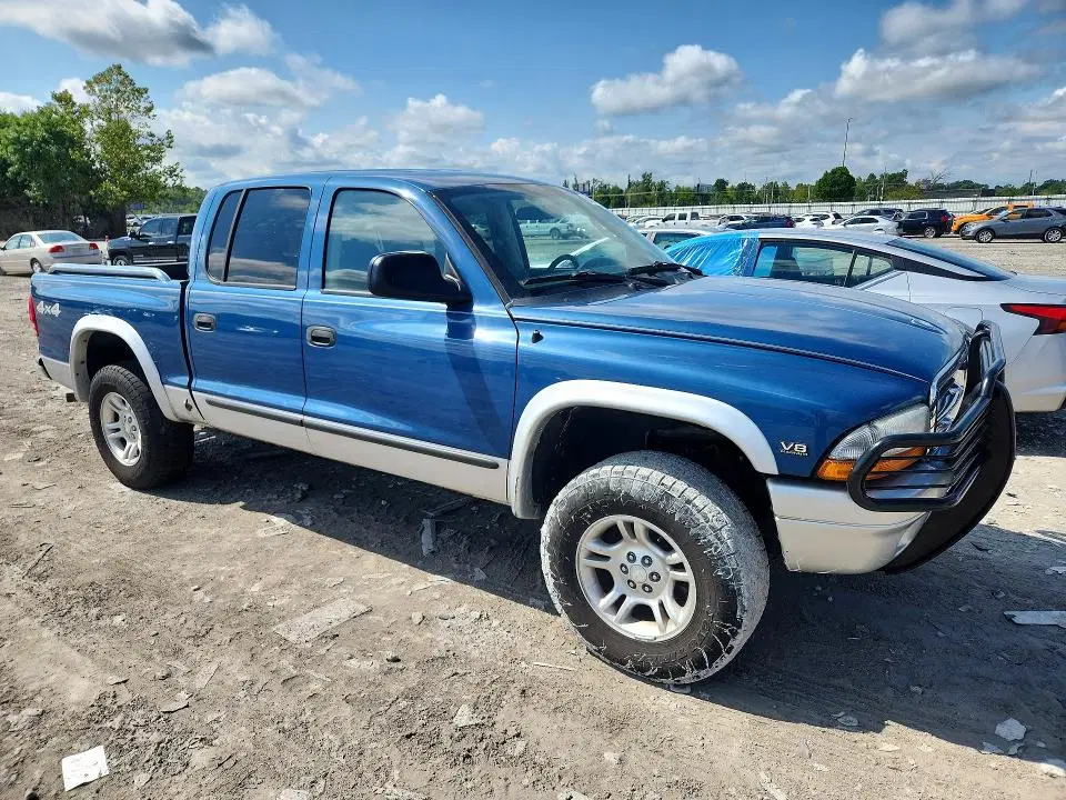 2004 DODGE DAKOTA VIN 1D7HG48N74S518970 фото 4