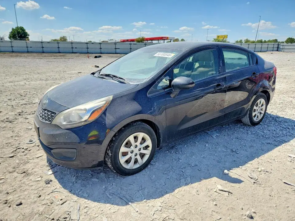 KNADM4A33D6134278 — 2013 Kia Rio, Передняя часть, фото до ремонта