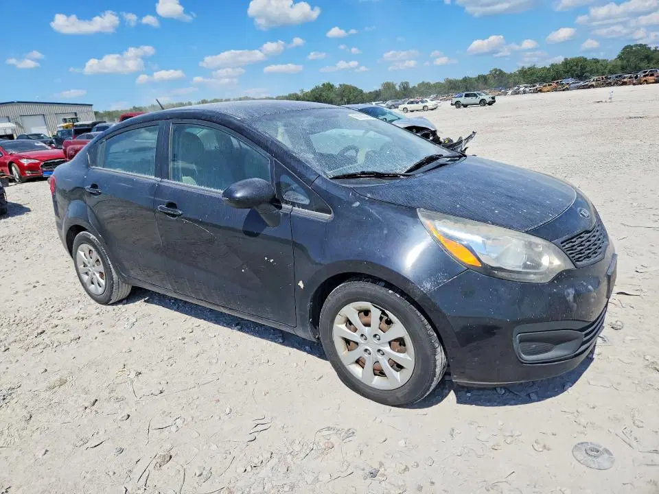 2013 KIA RIO VIN KNADM4A33D6134278 фото 4