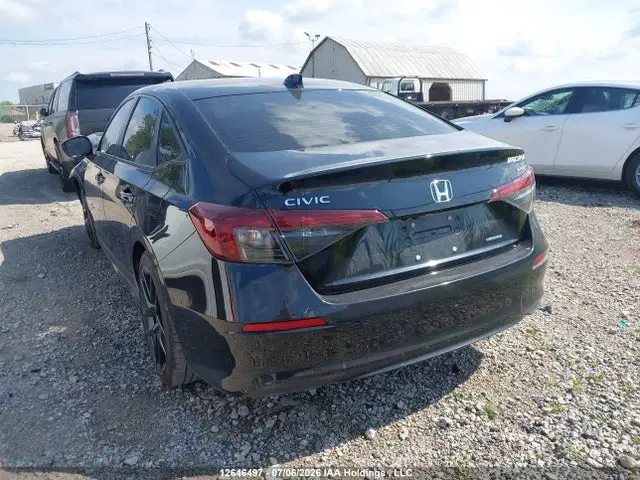2025 Honda Civic Sport/sport Touring VIN 2HGFE4F84SH009719 фото 3