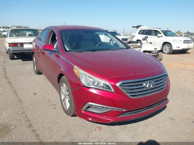 5NPE24AF8FH036377 — 2015 Hyundai Sonata SE, Естественный износ, фото до ремонта