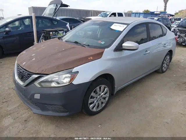 2016 Nissan SENTRA S VIN 3N1AB7AP1GY333619 фото 2