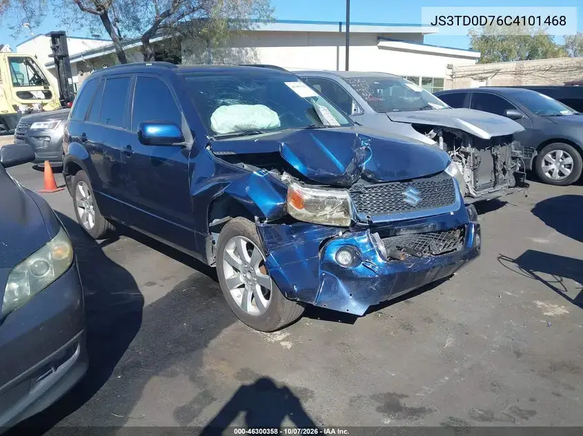 JS3TD0D76C4101468 — 2012 Suzuki Grand Vitara, передняя часть, фото до ремонта