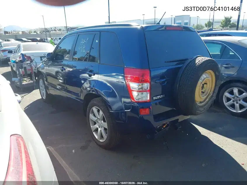 2012 Suzuki Grand Vitara Limited VIN JS3TD0D76C4101468 фото 4