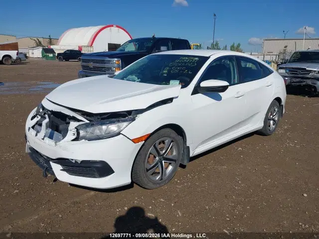 2018 Honda Civic Lx VIN 2HGFC2F5XJH026023 фото 2