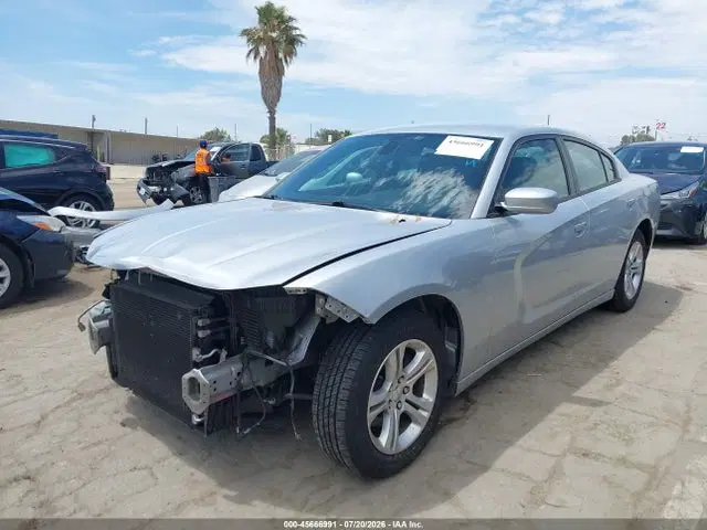 2019 Dodge Charger Sxt Rwd VIN 2C3CDXBG7KH754925 фото 2