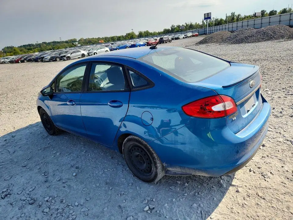 2012 FORD FIESTA VIN 3FADP4BJ5CM150803 фото 2