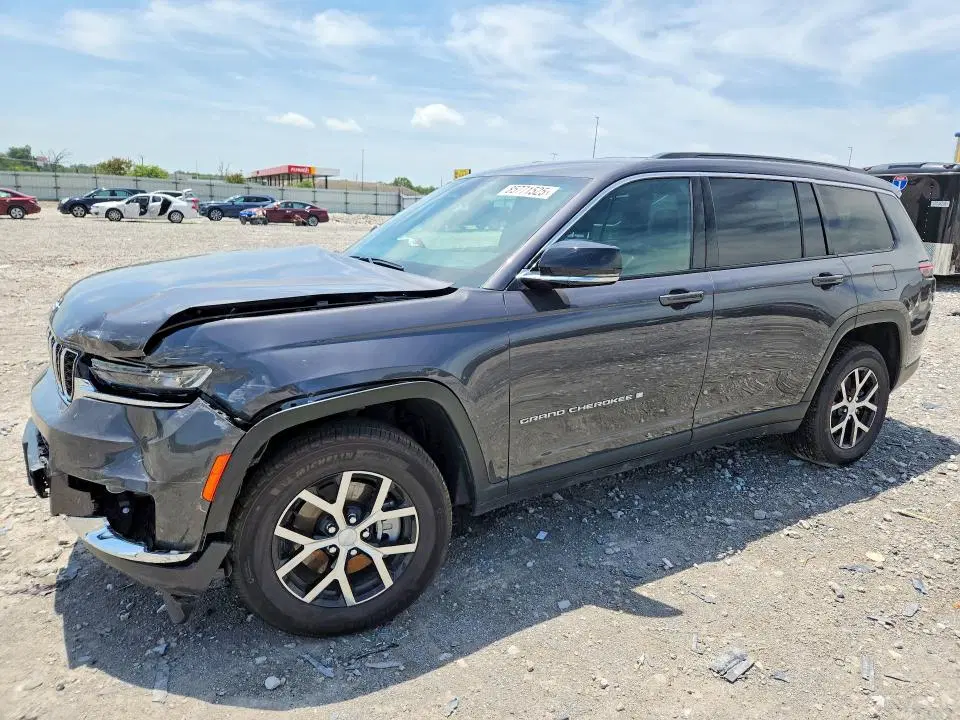 1C4RJKBG2S8755066 — 2025 Jeep Grand Cherokee, Передняя часть, фото до ремонта