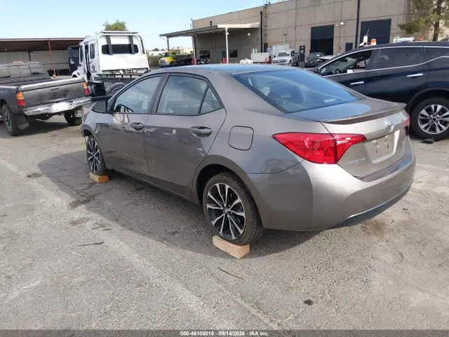 2017 Toyota COROLLA SE VIN 5YFBURHE8HP636622 фото 3