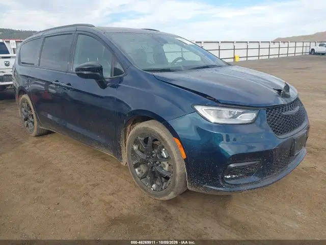 2C4RC1GG1SR611008 — 2025 Chrysler Pacifica Limited, Передняя часть, фото до ремонта