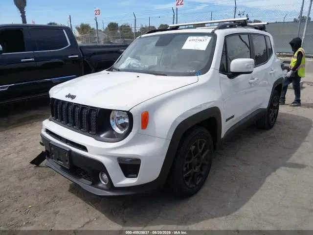 2020 Jeep Renegade Altitude Fwd VIN ZACNJABB5LPL91102 фото 2