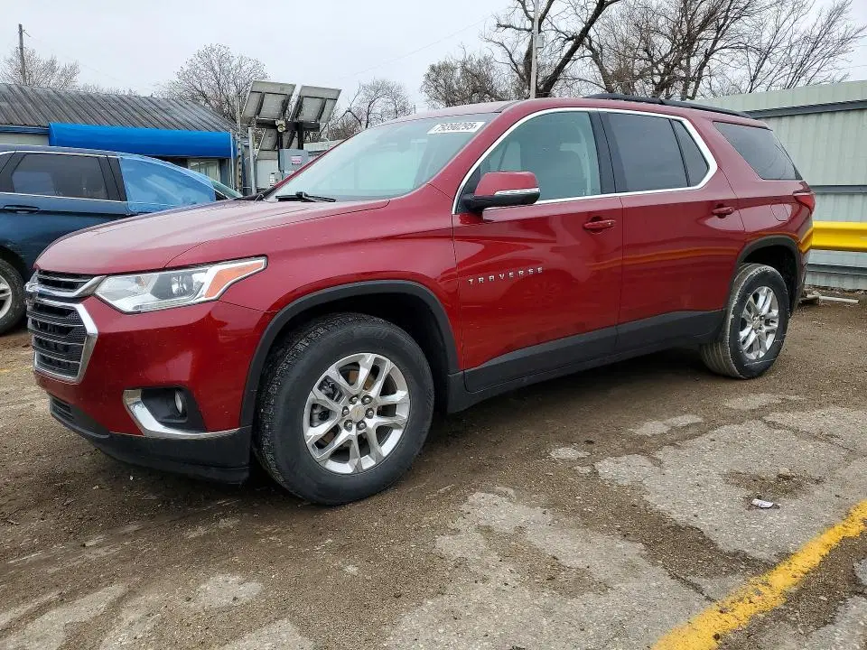 1GNERGKW0MJ197197 — 2021 Chevrolet Traverse, Град, фото до ремонта