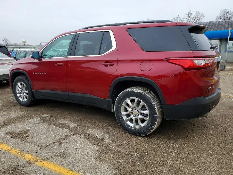 2021 CHEVROLET TRAVERSE VIN 1GNERGKW0MJ197197 фото 2