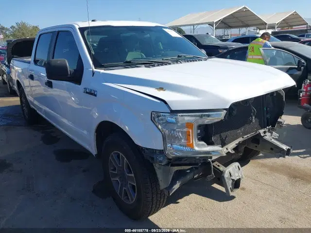 1FTEW1C53JKE40267 — 2018 Ford F-150 Xl, Передняя часть, фото до ремонта
