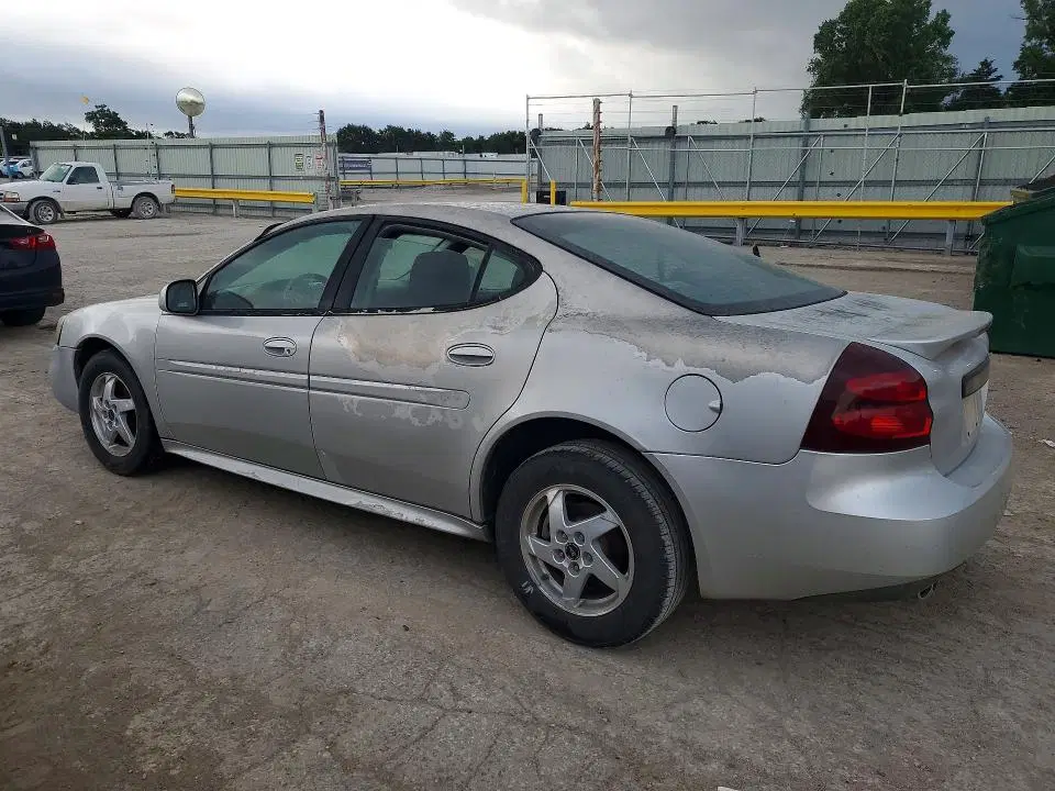 2004 PONTIAC GRAND PRIX VIN 2G2WS522341361544 фото 2