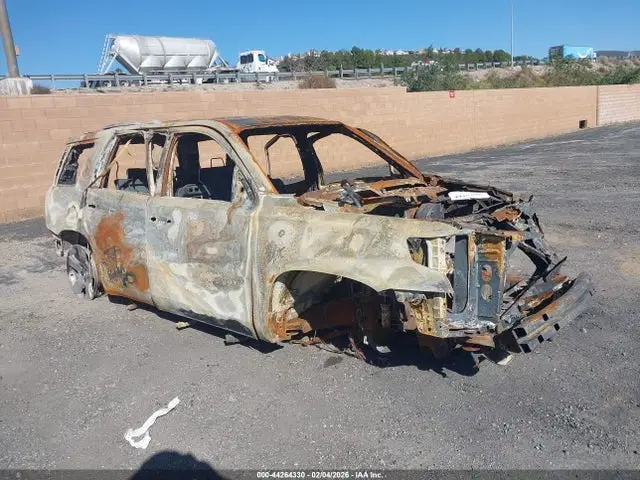 1GNSCBKCXFR152902 — 2015 Chevrolet Tahoe LT, Полный пожар (Total Burn), фото до ремонта