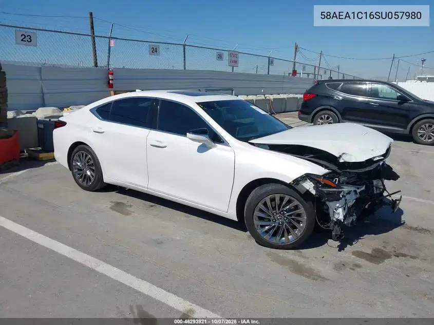 58AEA1C16SU057980 — 2025 Lexus ES, Передняя часть, фото до ремонта