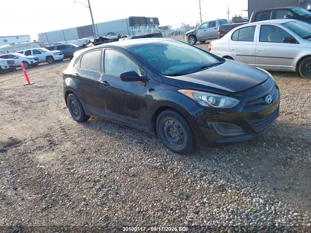 KMHD25LH9EU183873 — 2014 Hyundai Elantra GT, задняя часть, фото до ремонта