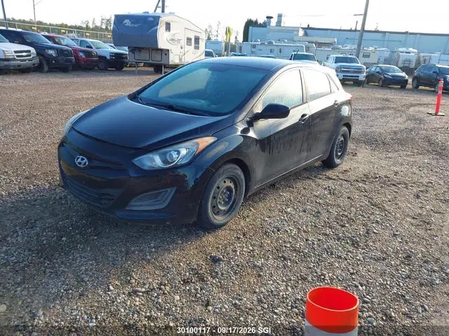 2014 Hyundai ELANTRA GT VIN KMHD25LH9EU183873 фото 2