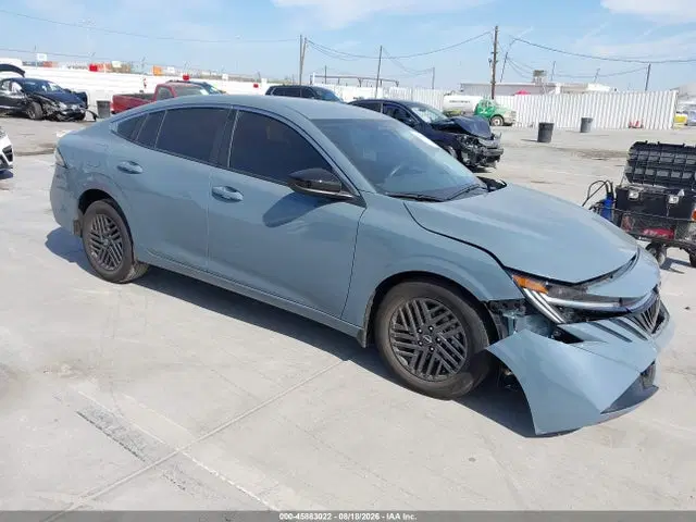 3N1AB9CV0TY217636 — 2026 Nissan Sentra SV, Передняя часть, фото до ремонта