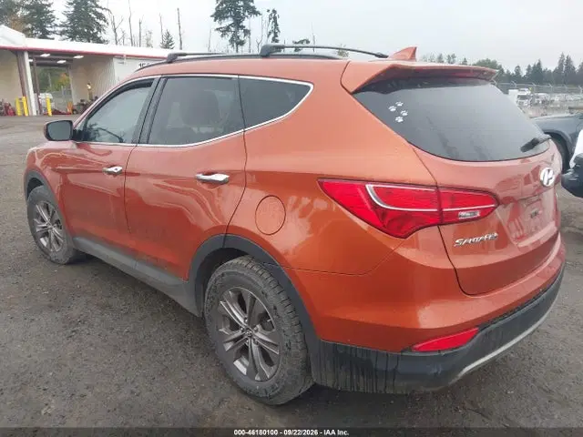 2014 Hyundai Santa Fe Sport 2.4l VIN 5XYZU3LB5EG186260 фото 3