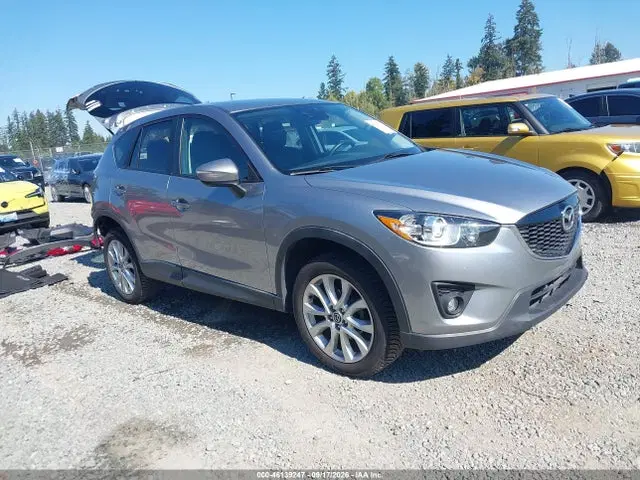 JM3KE4DY7F0469720 — 2015 Mazda CX-5 Grand Touring, Задняя часть, фото до ремонта
