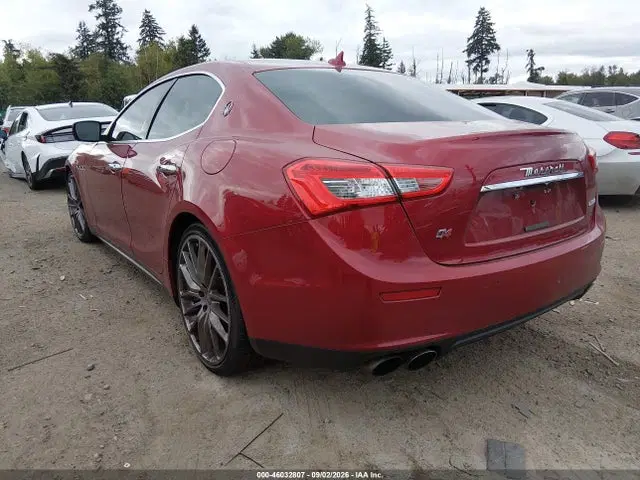 2015 Maserati Ghibli S Q4 VIN ZAM57RTAXF1143143 фото 3