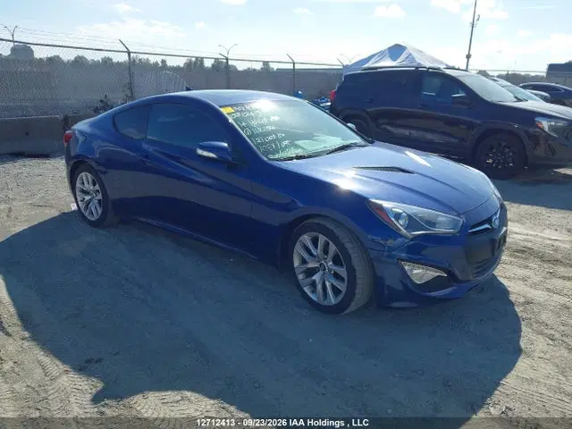 KMHHT6KD4EU115256 — 2014 Hyundai Genesis Premium, Передняя часть (Front), фото до ремонта