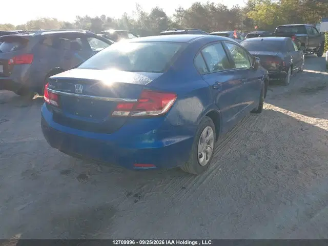 2015 Honda Civic Lx VIN 2HGFB2F40FH002444 фото 4