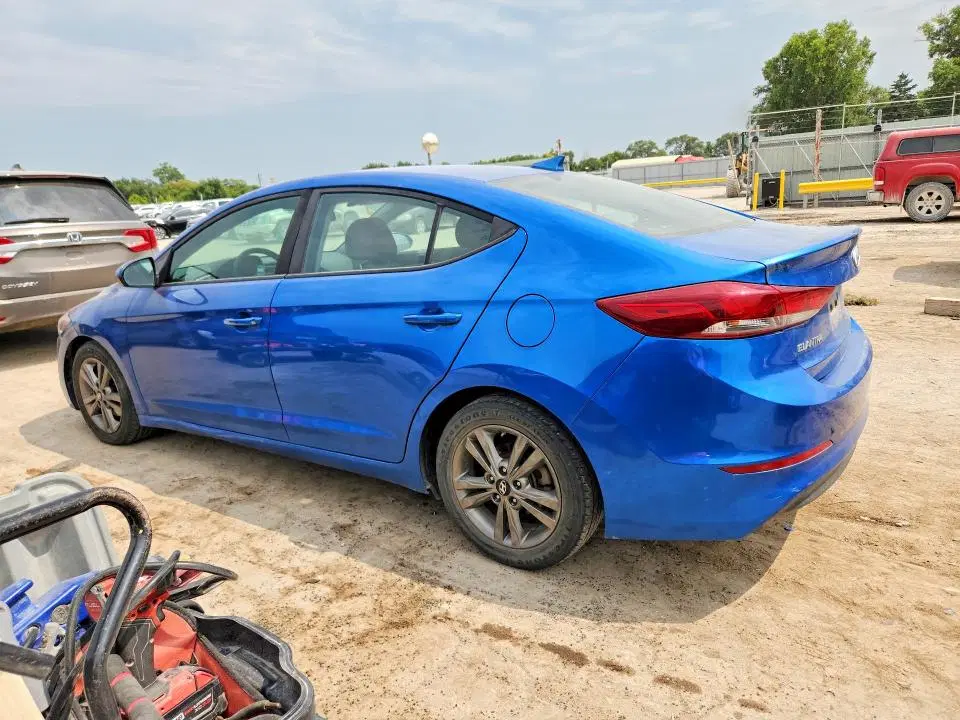 2018 HYUNDAI ELANTRA VIN 5NPD84LF0JH244530 фото 2