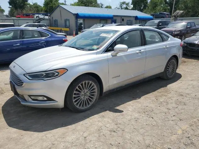 3FA6P0RU5HR267468 — 2017 Ford Fusion, Передняя часть, фото до ремонта