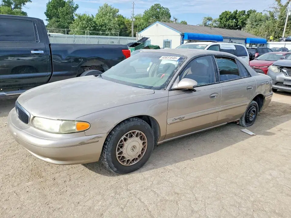 2G4WS52J411192886 — 2001 Buick Century, задняя часть, фото до ремонта